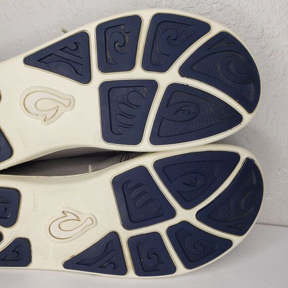 Olukai Nohea Lace Mesh Gray Boat Mens Shoes Size 8 US Casual Comfort Slip-Ons main image 10